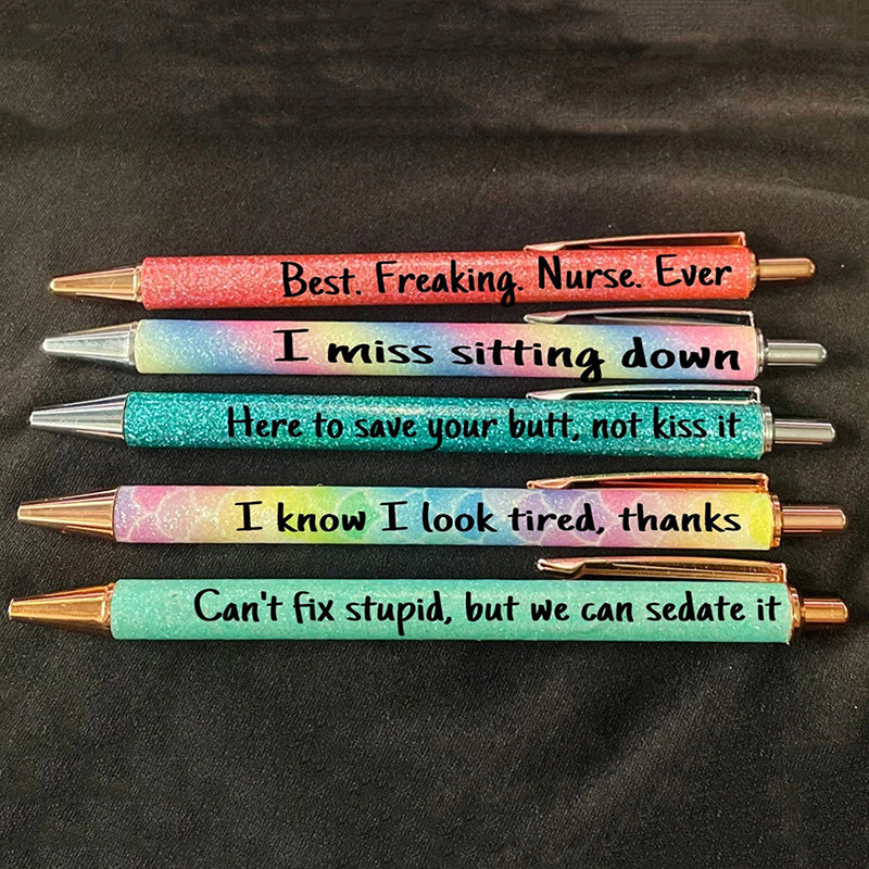 Funny Nurses Ballpoint Pens Set(set of 5) – yocartgo