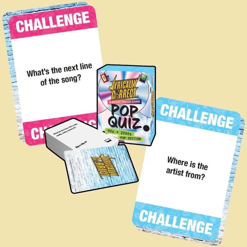 Music Trivia Card Game