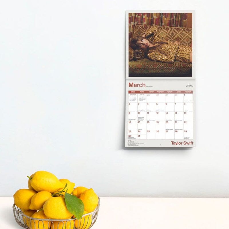 Taylor Swift 2025 Monthly Mini Wall Calendar