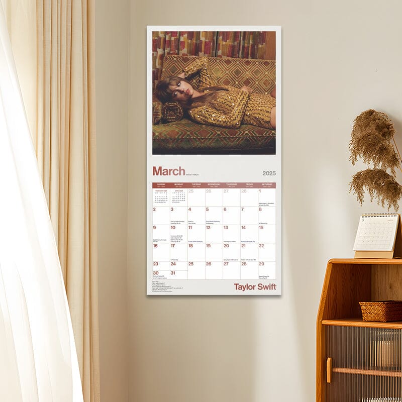 Taylor Swift 2025 Monthly Mini Wall Calendar