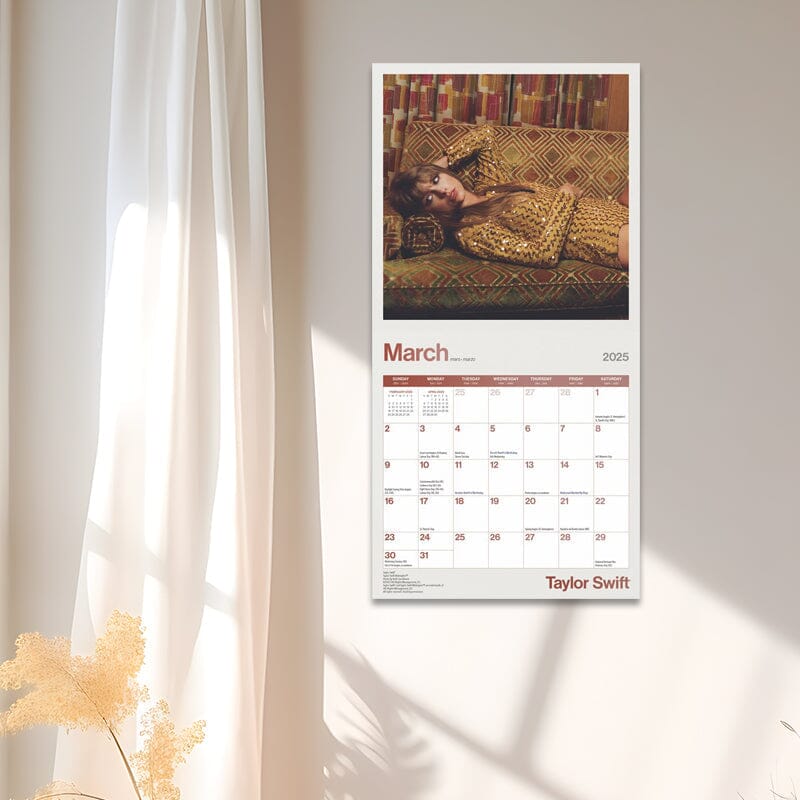 Taylor Swift 2025 Monthly Mini Wall Calendar