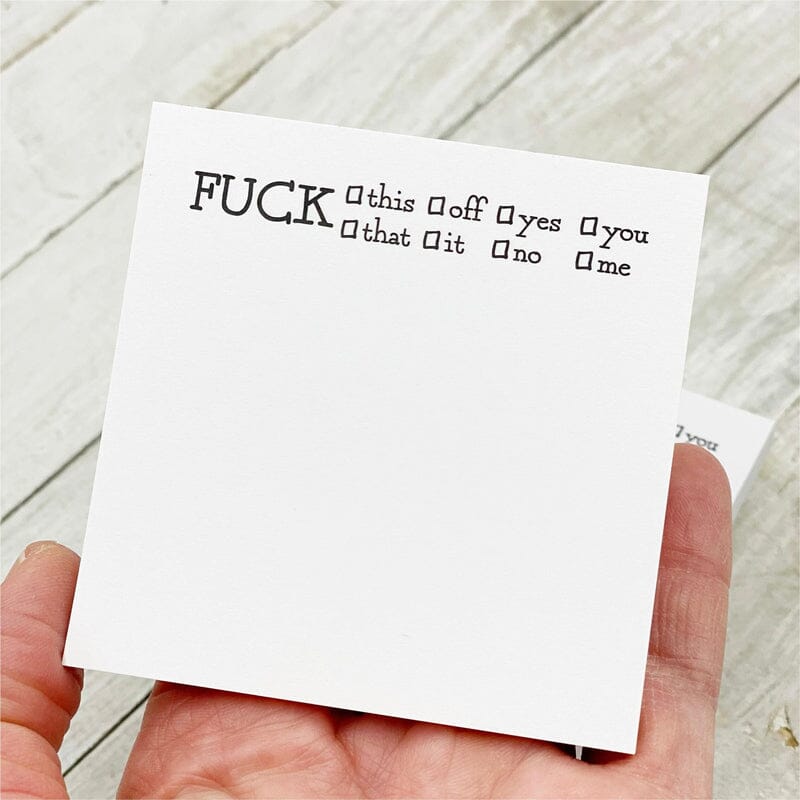 Hilarious & funny Sticky Notes(50 sheets)