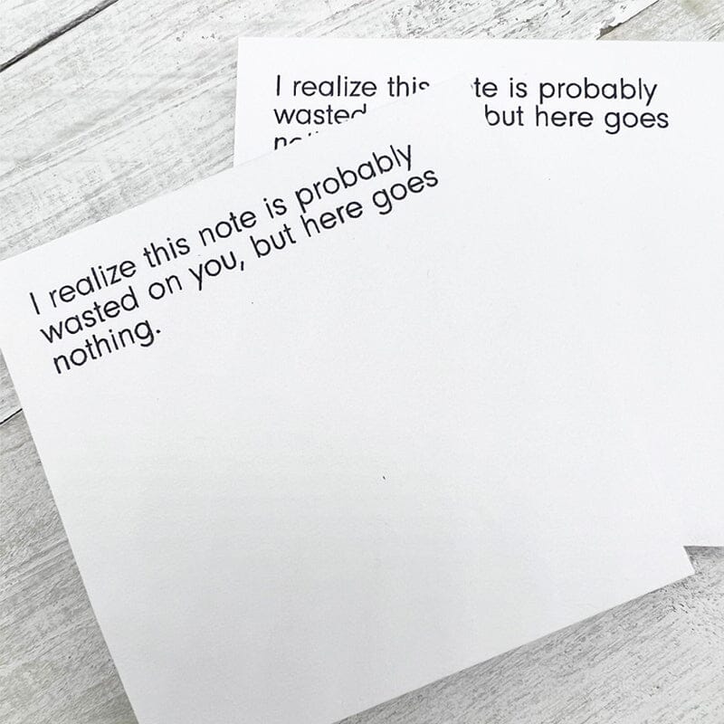 Hilarious & funny Sticky Notes(50 sheets)