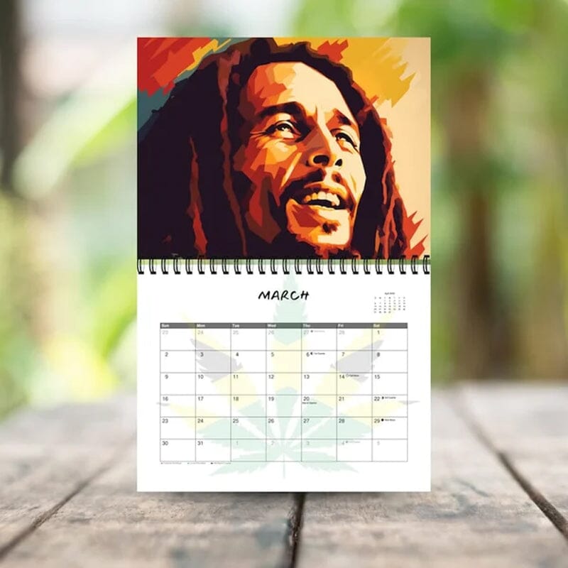 2025 Marley 12-Month Calendar