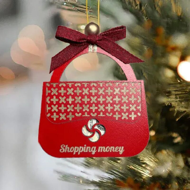 Christmas Gas (Shopping) Money Ornament