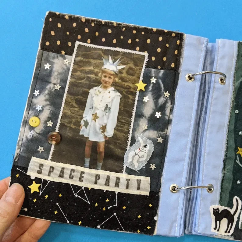 Blank Fabric Sketchbook