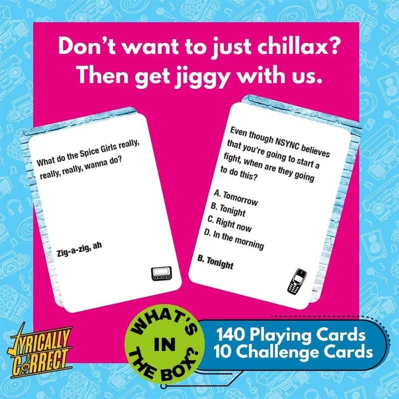 Music Trivia Card Game