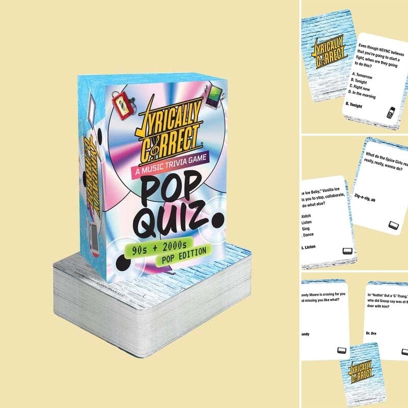 Music Trivia Card Game