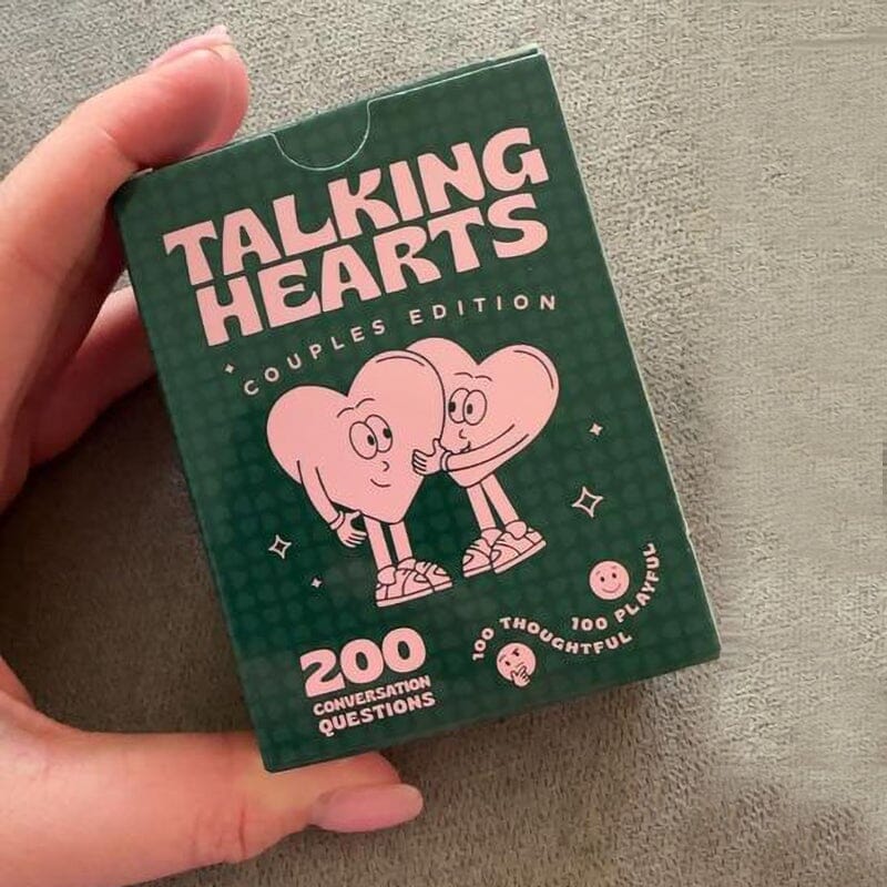 Talking Hearts Couple Card Game