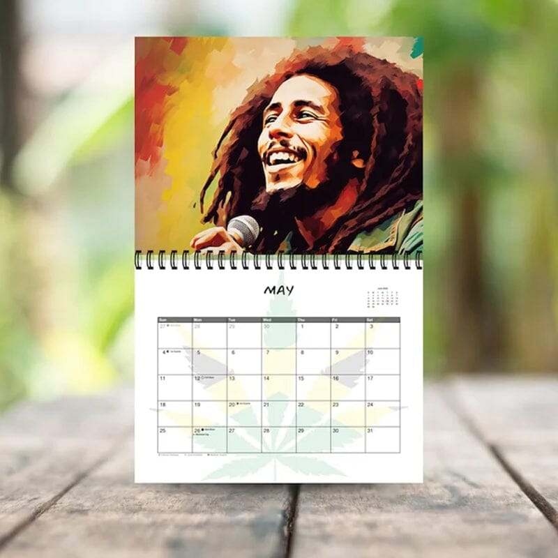 2025 Marley 12-Month Calendar