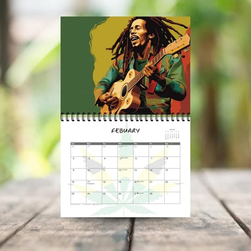 2025 Marley 12-Month Calendar