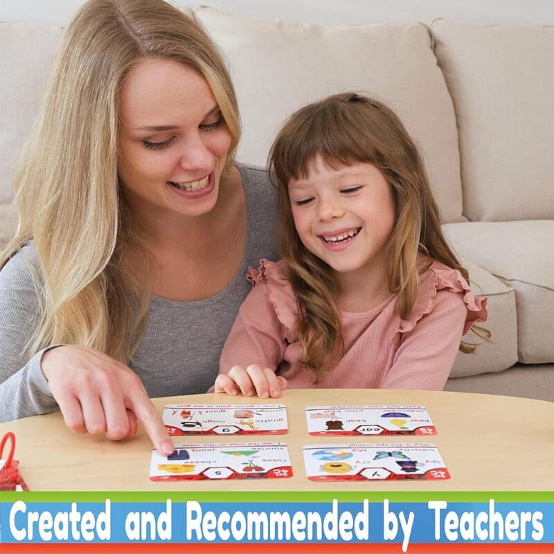 Phonics Flash Cards - Learn to Read in 20 Stages