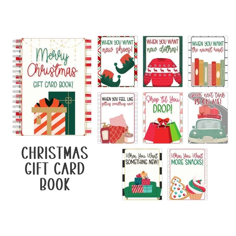 Christmas College Survival Gift Card Book