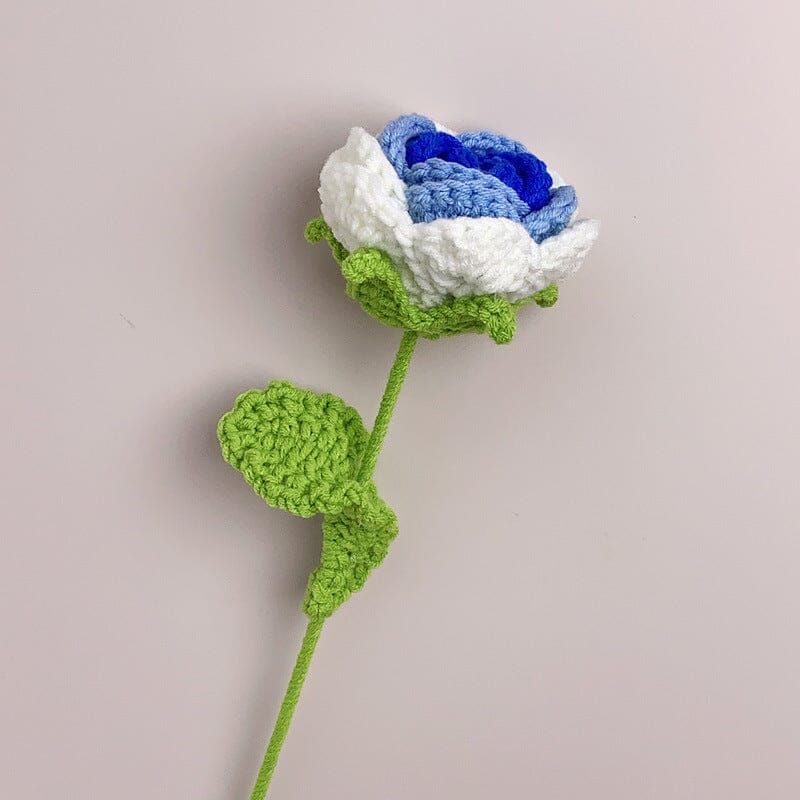 Crochet Flowers Bouquet Handmade Knitted Flower Gift(1pc)