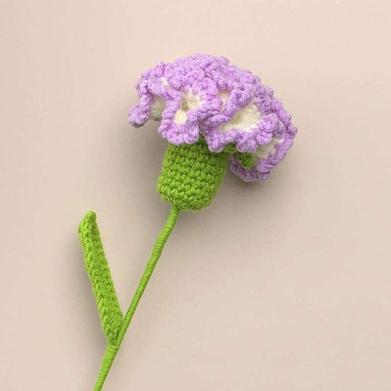 Crochet Flowers Bouquet Handmade Knitted Flower Gift(1pc)