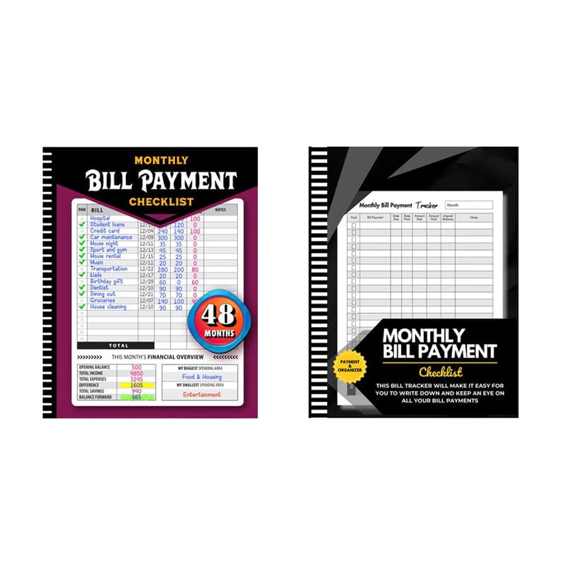 Bill Payment Management Book