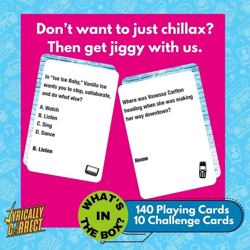 Music Trivia Card Game