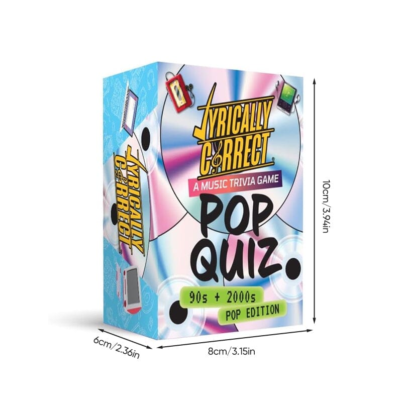 Music Trivia Card Game