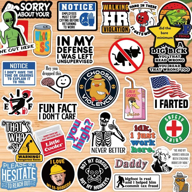 Funny stickers