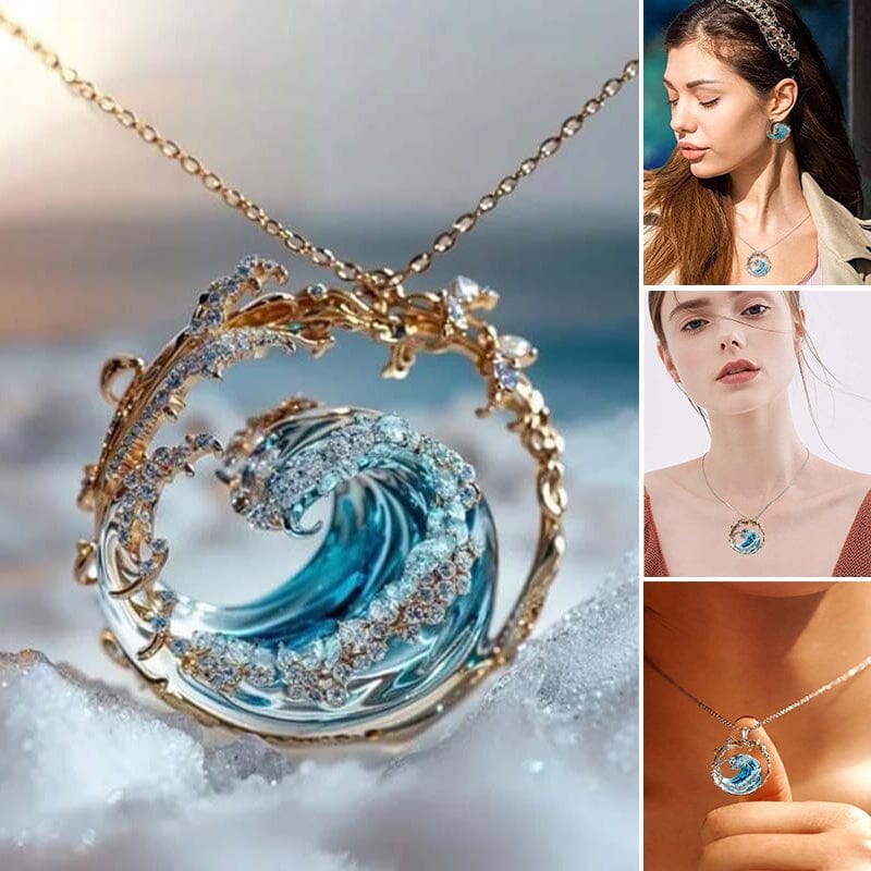 🌊Romance from the sea-Ocean's Oath Necklace🎁
