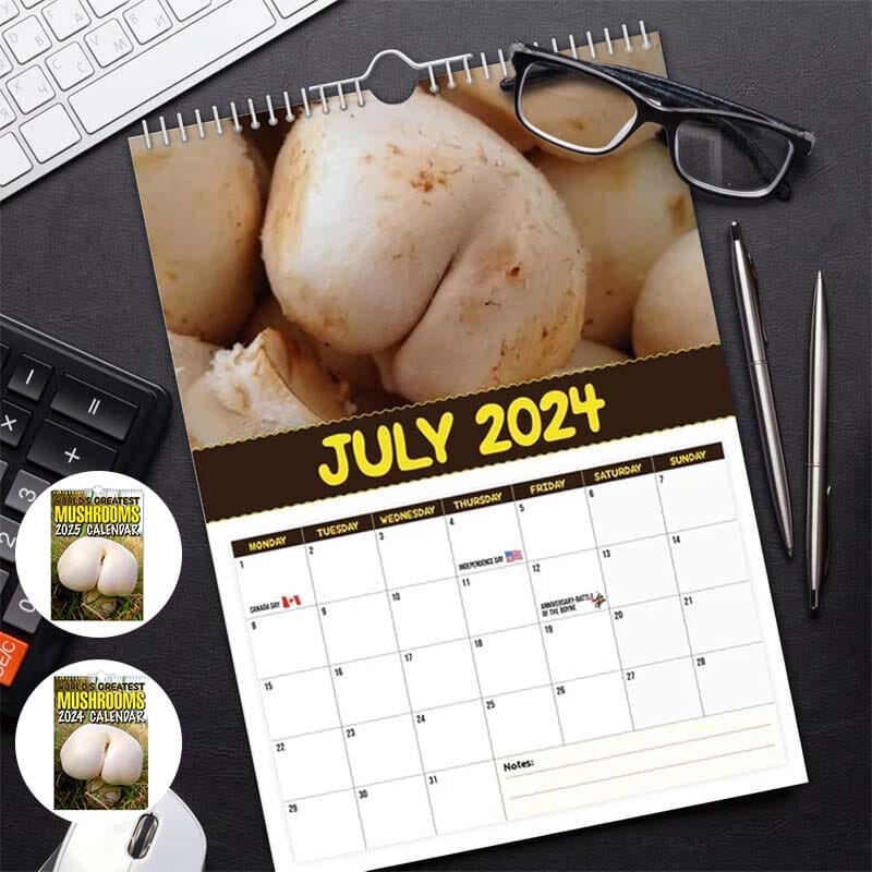 2025 World's Greatest Mushrooms Calendar