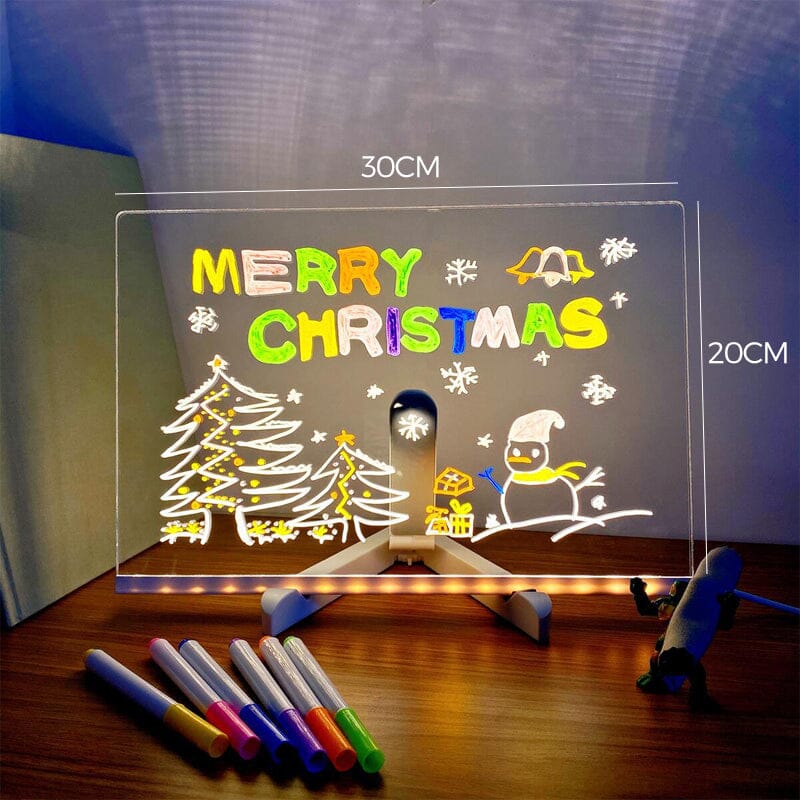 Christams Sale LED Note Board with Colors