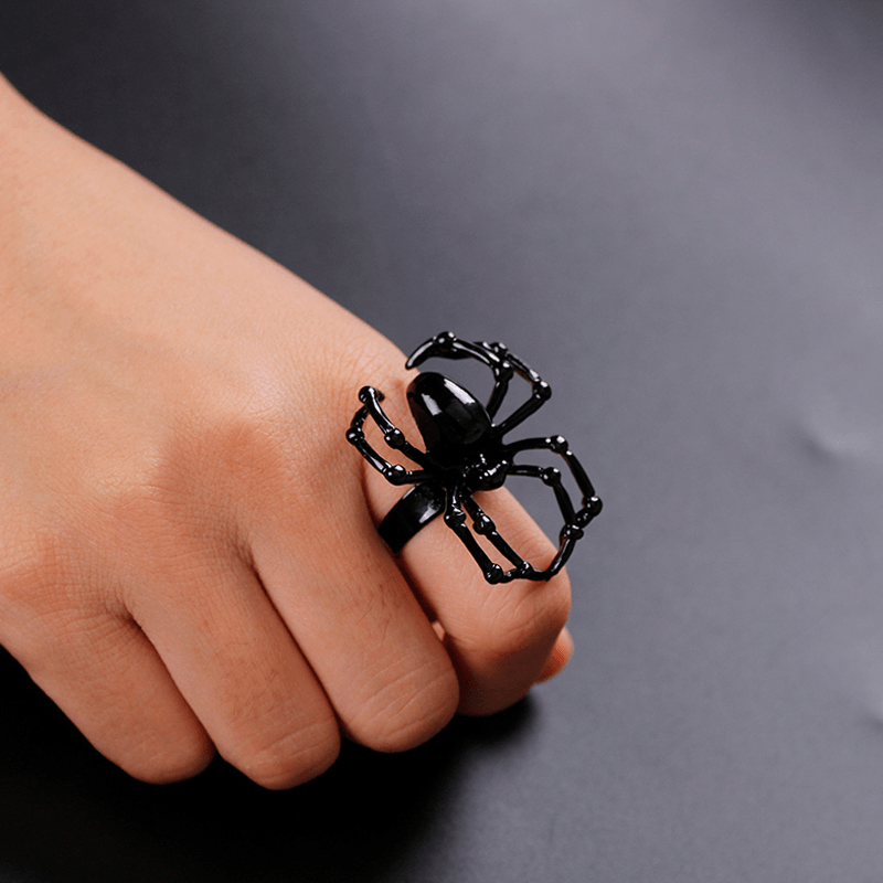 🎃HALLOWEEN🎃Neo-gothic Spider Ring