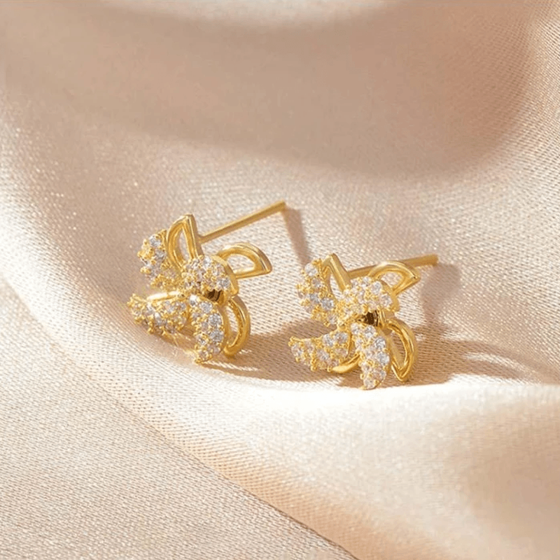 Rotating Windmill Earrings