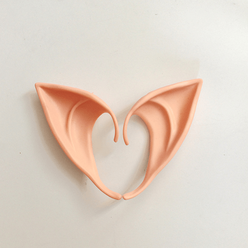 🎃HALLOWEEN🎃Retractable Vampire Fangs+Decoration Latex Ears