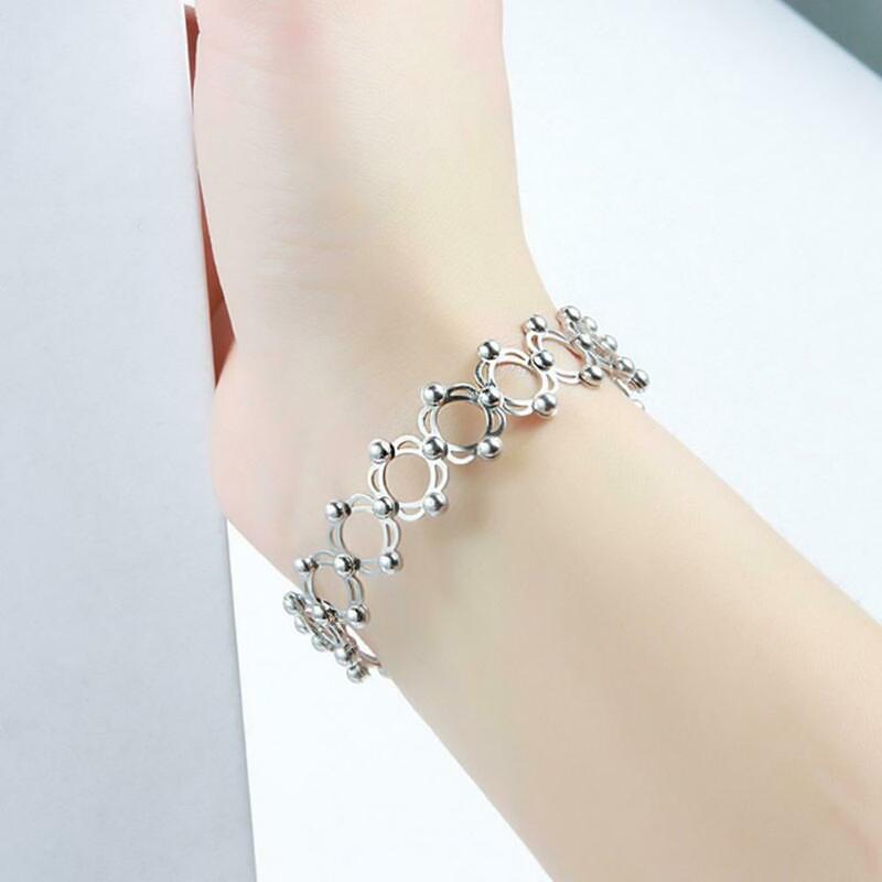 S925 Silver Ring, Bracelet And Puzzle Jewelry Box