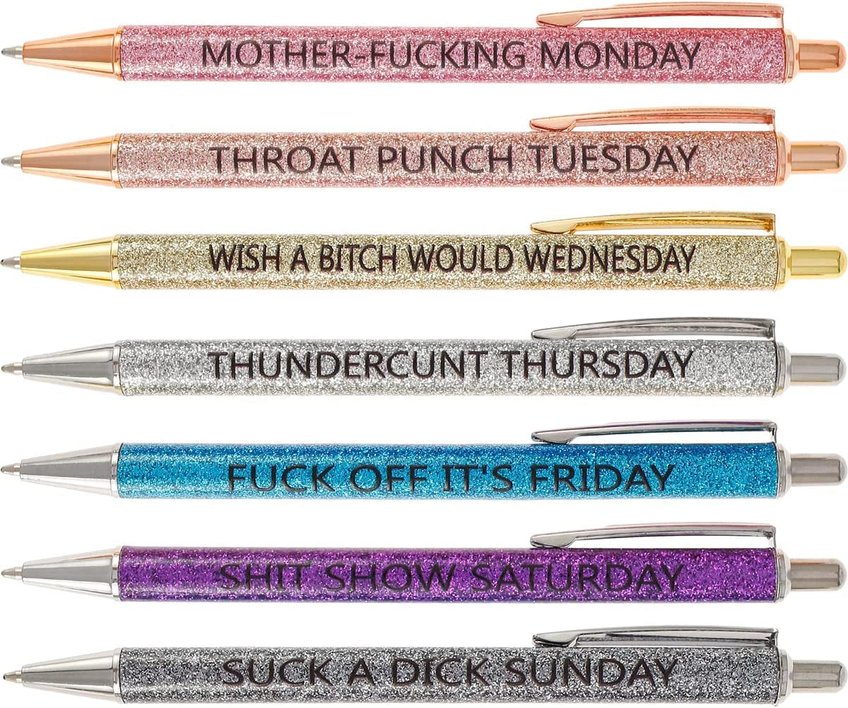Sweary F*ck Glitter Pens