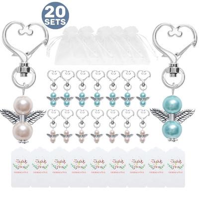 Christams New guardian angel keychain 20sets