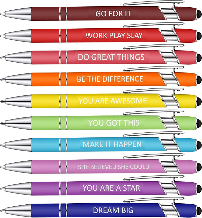 EDSG 10 Pcs Funny Pens Funny Office Pens Funny Pens for Adults